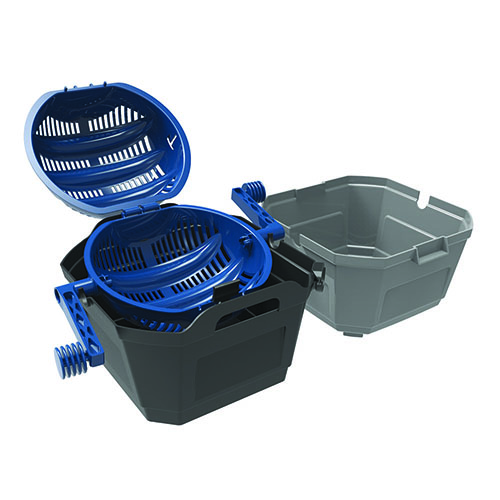 Frankford Arsenal Platinum Series Wet/Dry Media Separator er perfekt for både våt og tørr rengjøring, med perforert sil, to håndtak og lekkasjesikker beholder.