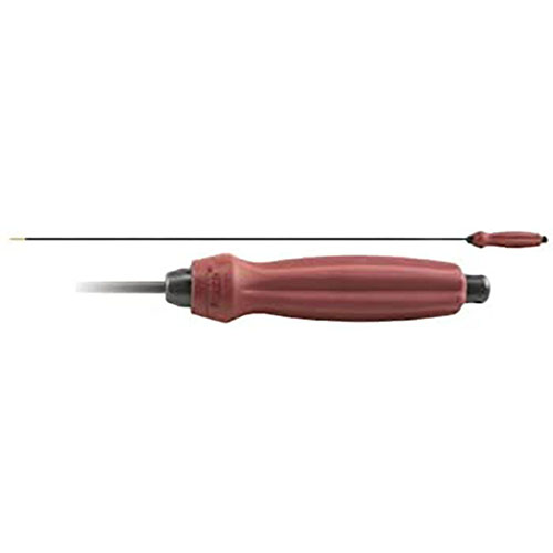 Tipton Deluxe 1-Piece Carbon Fiber Cleaning Rod for shotgun er slitesterk, skraper ikke løpet og har en ergonomisk håndtak med kulelager for smidig rengjøring.