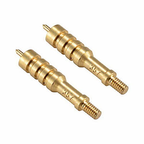 Tipton Solid Brass Jag gir en tett passform mellom lappen og løpet, med en spiss tupp som holder lappen sentrert. Perfekt for .375 kaliber.