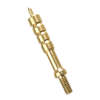 Tipton Solid Brass Jag gir en tett passform mellom lappen og løpet, med en spiss tupp som holder lappen sentrert. 8-32 gjenger for optimal rengjøring.