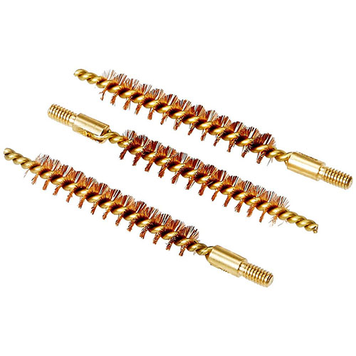 Tipton® Best Bore Brushes er laget for å oppfylle militære spesifikasjoner, med 20% flere bust og en solid messingkjerne for optimal rengjøring av våpen.