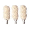 Tipton Bore Mop, 3 pk, er laget av 100% bomull og er superabsorberende, perfekt for å påføre løsemidler og smøremidler i løpet av rengjøring av bore.