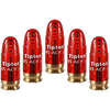 Tipton Snap Caps for pistol 45 ACP beskytter tennstiften, ideelle for justering av avtrekk og avlastning av hammerfjærer ved lagring av våpen.