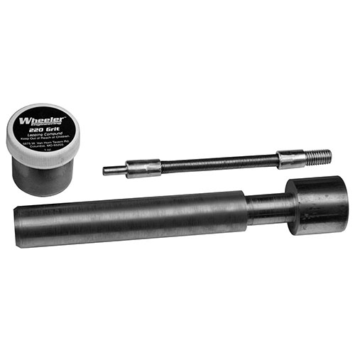 Eliminer unøyaktigheter med Wheeler AR-10 Receiver Lapping Tool. Laget av stål, gir perfekt tilpasning med 220 Grit lapping compound for høy presisjon.