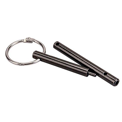 Wheeler Delta Series AR Pivot Pin Install Tool gjør installasjon av pivotfjær og detent raskt og enkelt. Laget av svart sinkbelagt stål for holdbarhet.
