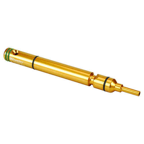 Wheeler Delta Series 300 Blackout Bore Guide for AR-15 gir 30 kaliber, hindrer lekkasje av løsemiddel, har enkelt tilgjengelig løsemiddelport og er laget av slitesterk CNC-maskinert aluminium.