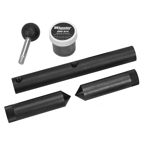 Wheeler Scope Ring Alignment og Lapping Kit 34mm sikrer perfekt justering av ringene, oppdager feiljustering og forhindrer skade på kikkertsiktet.