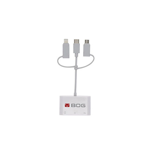 BOG SD Card Reader gir deg muligheten til å lese både SD og Micro SD-kort, noe som gjør det enkelt å overføre data fra kameraer og annet utstyr.