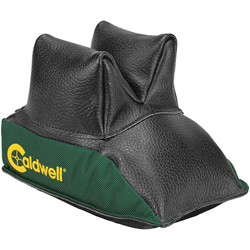 Caldwell Universal Rear Shooting Bag er laget av høykvalitets lær og polyester, gir et sikkert hvilested og holder formen uten å strekke seg.