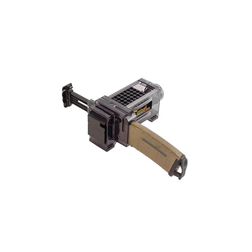 Caldwell AR-15 Mag Charger™ gjør det raskt og enkelt å fylle AR-15 magasiner med 50 skudd på under 15 sekunder, uten å berøre patronene.