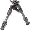 Caldwell 13"-30" Accumax Premium Carbon Fiber Bipod er lett, sterk og justerbar med twist-locks, perfekt for jegere med M-LOK, KeyMod og Swivel Stud festing.