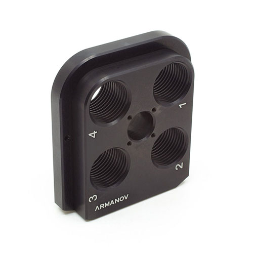 ARMANOV Dillon RL550 ToolHead gir deg Zero Play og Free Float-funksjonalitet for perfekt justering av dies, noe som gir mer konsentrisk ammunisjon.