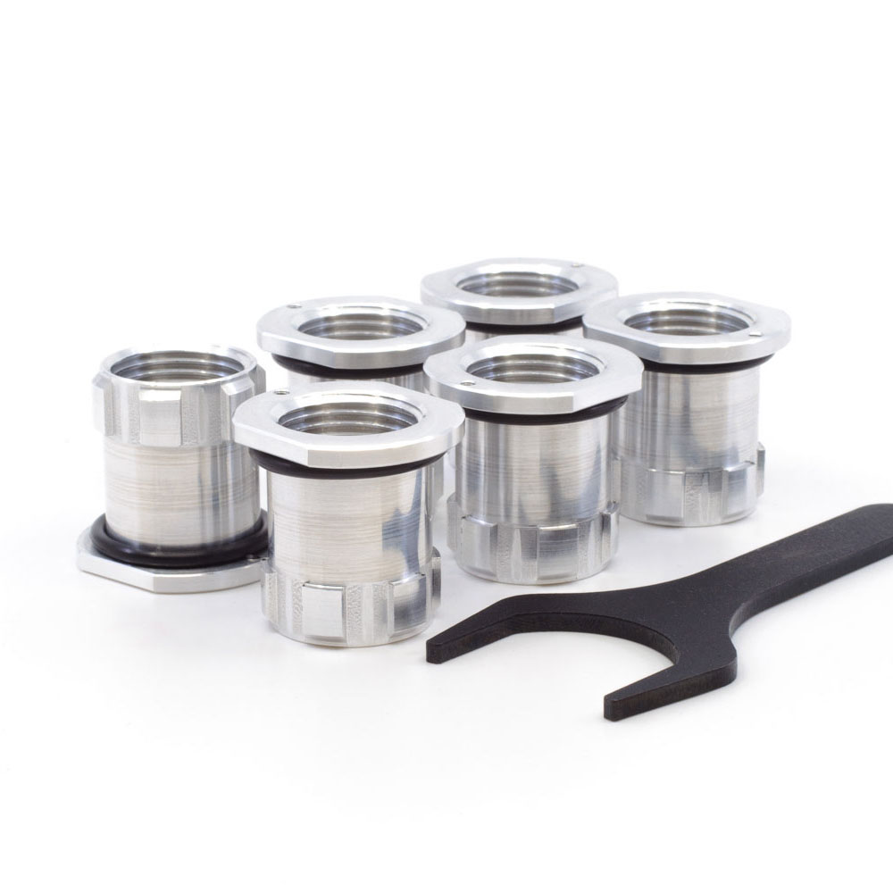 ARMANOV Lock-N-Load Free-Float Quick Change Bushings gir rask og presis bytte av dies på Dillon Super 1050/RL1100, med optimal sentrering for mer konsentrisk ammunisjon.