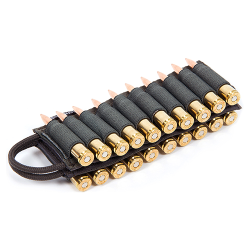 ULFHEDNAR Portable Cartridgeholder holder 20 patroner med borrelås og løkke, perfekt for å feste til UH110 ammunisjonsmappe eller utstyr. Finnes i to størrelser.