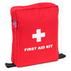 ULFHEDNAR First Aid Kit er en praktisk førstehjelpspakke med Molle-system for enkel festing på belte eller taktisk utstyr, med standardinnhold og ekstra plass.