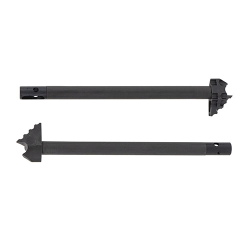 Oppgrader din BLK LBL bipod med spike feets for perfekt grep på alle overflater, enkelt å bytte og ideelt for både skytebanen og jakt.