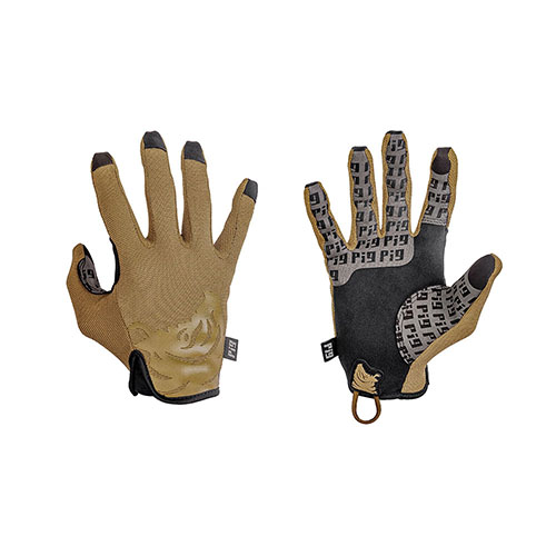 PIG FDT Delta Utility Gloves tilbyr en perfekt passform, god bevegelsesfrihet, silikonbelegg for bedre grep, og er touchscreen-kompatible for moderne bruk.