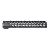 SCHMEISSER Handguard Free Float KeyMod er laget av høykvalitets 6082-T6 aluminium, med slitesterke HELICOIL innsatser og KeyMod for enkel montering av tilbehør.