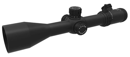 Falke 5-30x56 MilDot kikkertsikte tilbyr presise skudd på opptil 1000 m, med høy lysgjennomgang, justerbart retikkel og beskyttede turrettyper.