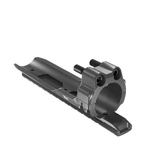 JAE Accessories - NVM Body and Base - BLK gir en solid Night Vision Mount med 20 MOA Integral Rail, perfekt for montering av Night Optics.