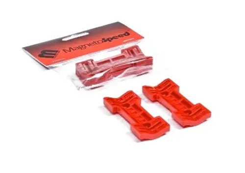 Tapered Spacer Kit fra MAGNETOSPEED gir presis justering av chronografer på tønner med tydelig taper, med 0.5° og 1° spacere for optimal vinkel.