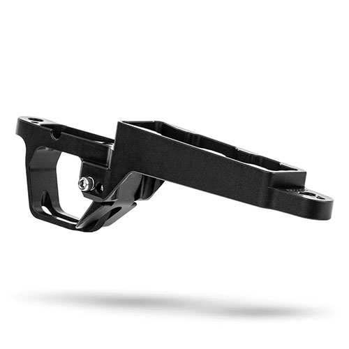 Oppgrader Badger M5 riflestokken din med MDT Hunting Bottom Metal for pålitelig jakt, med integrert magasinlås og korrosjonsbestandig hardware.