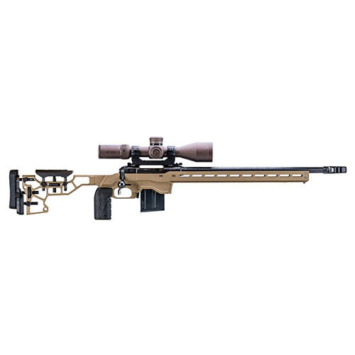 MDT ACC Chassis System for Remington 700 gir deg muligheten til å justere vekt og balanse, med plass til vekter og AICS magasiner for optimal ytelse.