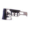 MDT Skeleton Rifle Stock V5 Standard gir verktøyløs justering for optimal komfort og ytelse, med justering av kinnstøtte og kolbe for perfekt tilpasning.