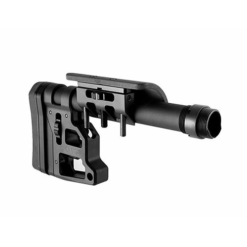 MDT Skeleton Carbine Stock tilbyr høy ytelse med verktøyløs justerbarhet og ergonomi, passer direkte til alle LSS Chassiser og AR-15 Carbine.