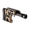 MDT Skeleton Carbine Stock er en høyytelses kolbe med verktøyløs justerbarhet og ergonomi, passer til alle LSS Chassiser og har reversibel kinnstøtte.
