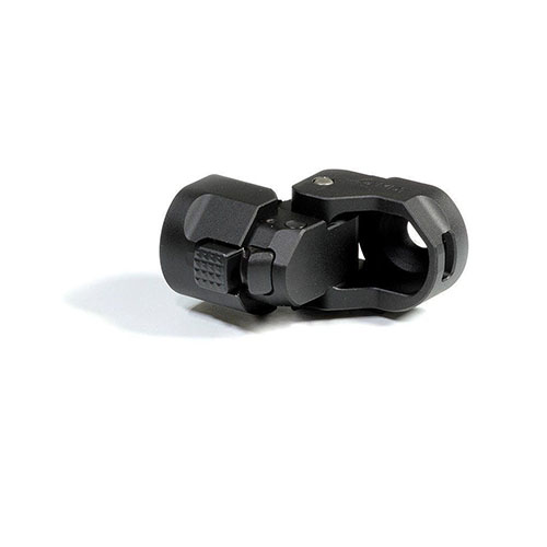 MDT Folding Buttstock Adapter gir økt fleksibilitet for oppbevaring og transport, med 1-veis eller 2-veis låsing for sikkerhet og stabilitet under skyting.