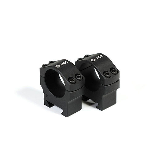 MDT Premier Scope Rings gir en solid montering for optikk, laget av presisjonsmaskinert aluminium, med STANAG 4694 spesifikasjon for optimal passform.