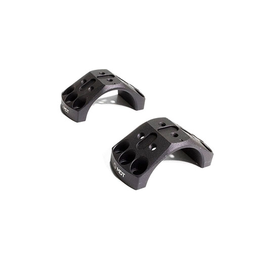 MDT Accessory Ring Caps lar deg feste rails, RDS-plater og mer til din kikkertsikte. Kompatible med MDT One-Piece Scope Mount og MDT Elite Scope Rings.