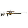 MDT ACC Chassis System for Howa 1500 gir mulighet for vektilpasning, med vekter for forenden og kolben, og 17" ARCA/RRS dovetail for tilbehør.