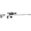 MDT ACC Chassis System for Howa 1500 gir justerbar vekt og balanse, med plass til M-Lok vekter og AICS magasiner for optimal tilpasning.
