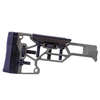 MDT Skeleton Rifle Stock V5 Standard tilbyr verktøyløs justering for optimal komfort og ytelse, med justering av kinnstøtte og kolbekappe for perfekt passform.