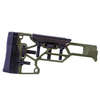 MDT Skeleton Rifle Stock V5 Standard gir verktøysfri justering for optimal komfort og ytelse, med tilpasning av cheek riser og buttpad for perfekt passform.