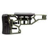 MDT Elite Fixed Rifle Stock gir verktøyløs justering for optimal komfort og ytelse, med justering av kinnstøtte og kolbekappe for perfekt passform.