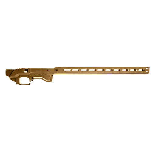 Lag din egen ACC Chassis med MDT ACC Chassis Base for Remington 700. Velg mellom ulike stokkalternativer og MDT's vertikale pistolgrep.