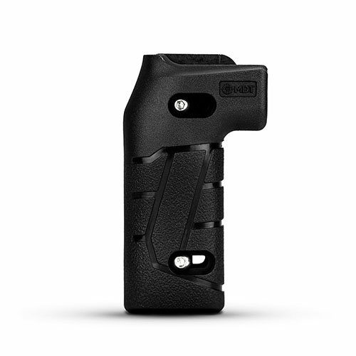 MDT Vertical Grip Premier er perfekt for langdistanse skyting, med justerbar for- og bakoverposisjon for å tilpasse seg alle håndstørrelser.