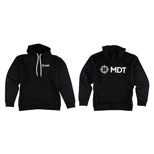 MDT Apparel - Pullover Hoodie er laget av 75/25 cotton/polyester, med kammet og ring-spunnet bomull for maksimal komfort. Perfekt for både fritid og aktivitet.