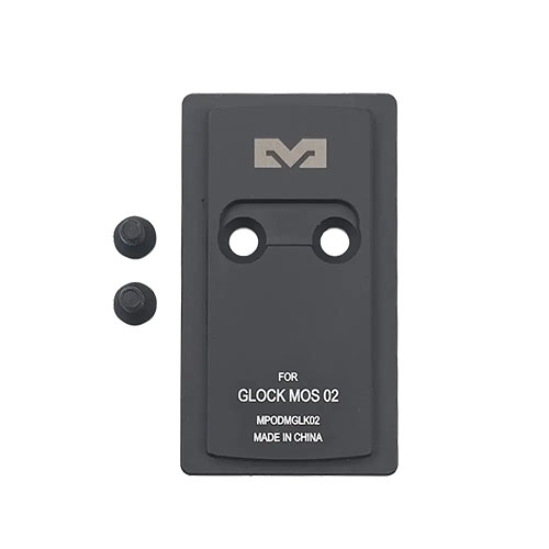 MPO PRO-F Direct Mount Plate gir en solid og pålitelig montering for Glock MOS store rammer, perfekt for optimal sikteplassering og presisjon.