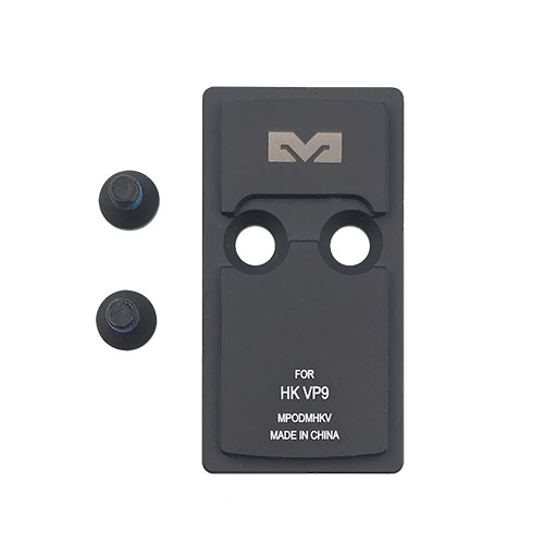 MPO PRO-F DIRECT MOUNT PLATE fra MEPROLIGHT gir enkel og sikker montering på HK VP9, med robust design og presis passform for optimal ytelse.