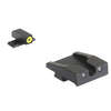 MEPROLIGHT ML40140 HYPER BRIGHT siktesett gir maksimal synlighet i svakt lys med selvlysende tritium, perfekt for Springfield Echelon pistoler.