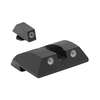 MEPRO Tru-Dot Fixed Sights gir overlegen synlighet og rask måltaking, med lysende tritium for både dag og natt, uten behov for batterier.