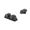 MEPROLIGHT® Tru-Dot® sikter forbedrer treffsikkerheten under alle lysforhold med selvlysende tritium, perfekt for både dag og natt.
