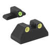MEPROLIGHT Tru-Dot® sikter gir over 85% økt treffsikkerhet i alle lysforhold med selvlysende tritium, perfekt for H&K USP Compact 9mm/40 S&W/45 ACP.