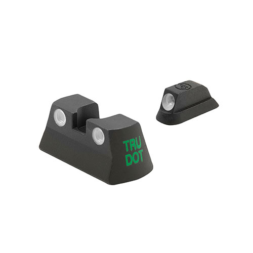 MEPROLIGHT Tru-Dot® nattkikkerter gir over 85% økt treffsikkerhet under lavt lys, med lysende tritium-dots for dag- og nattbruk.