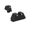 MEPRO Tru Dot Suppressor Hight Sights gir overlegen synlighet dag og natt, med høy treffsikkerhet og enkel montering for Glock-standardrammer.