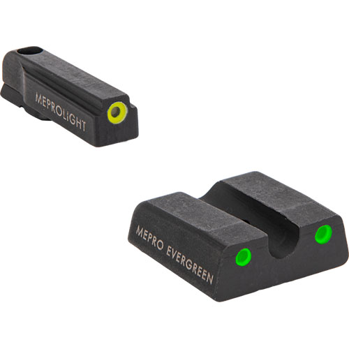 Mepro Evergreen™ er en superlys LED-sikte for dag- og nattskyting, som gir bedre måloppnåelse med klar tre-punkts belysning og 5 års driftstid.